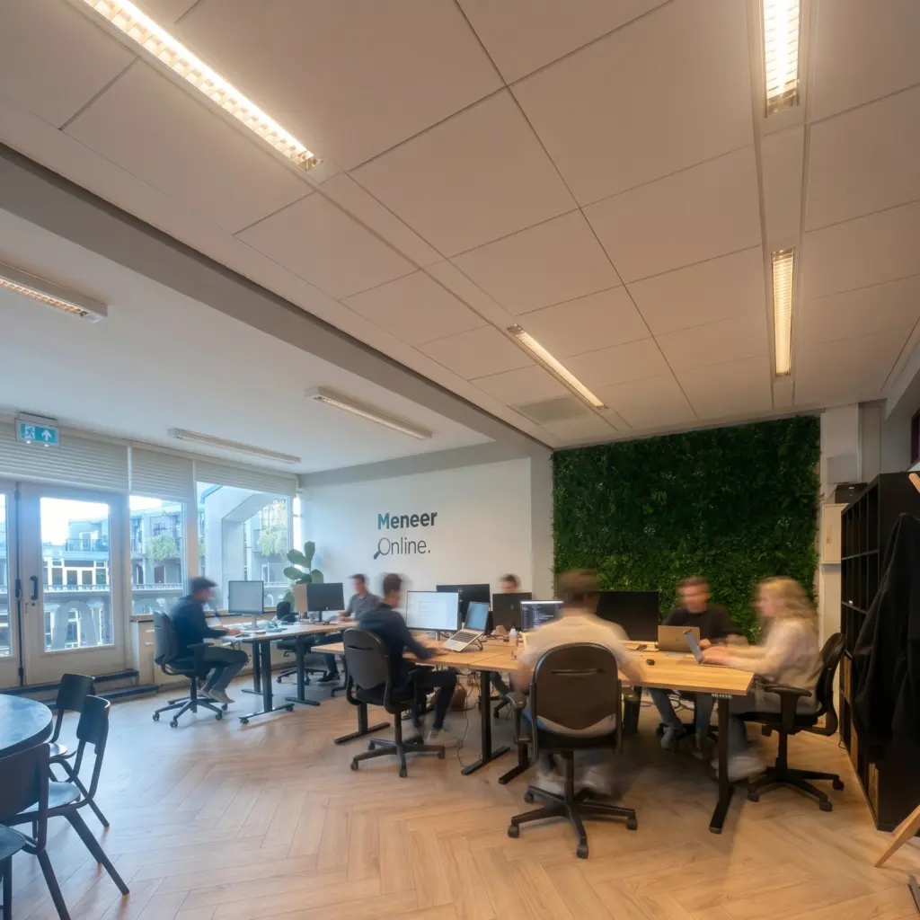 MeneerOnline team aan het werk in Rotterdam